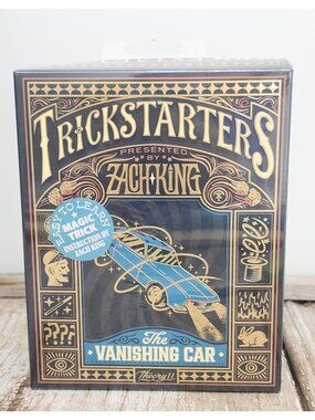 New Sealed TrickStarters By Zach King "The Vanishing Car" Magic Trick Set Learn